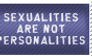 DA Stamp - Sexualities are not