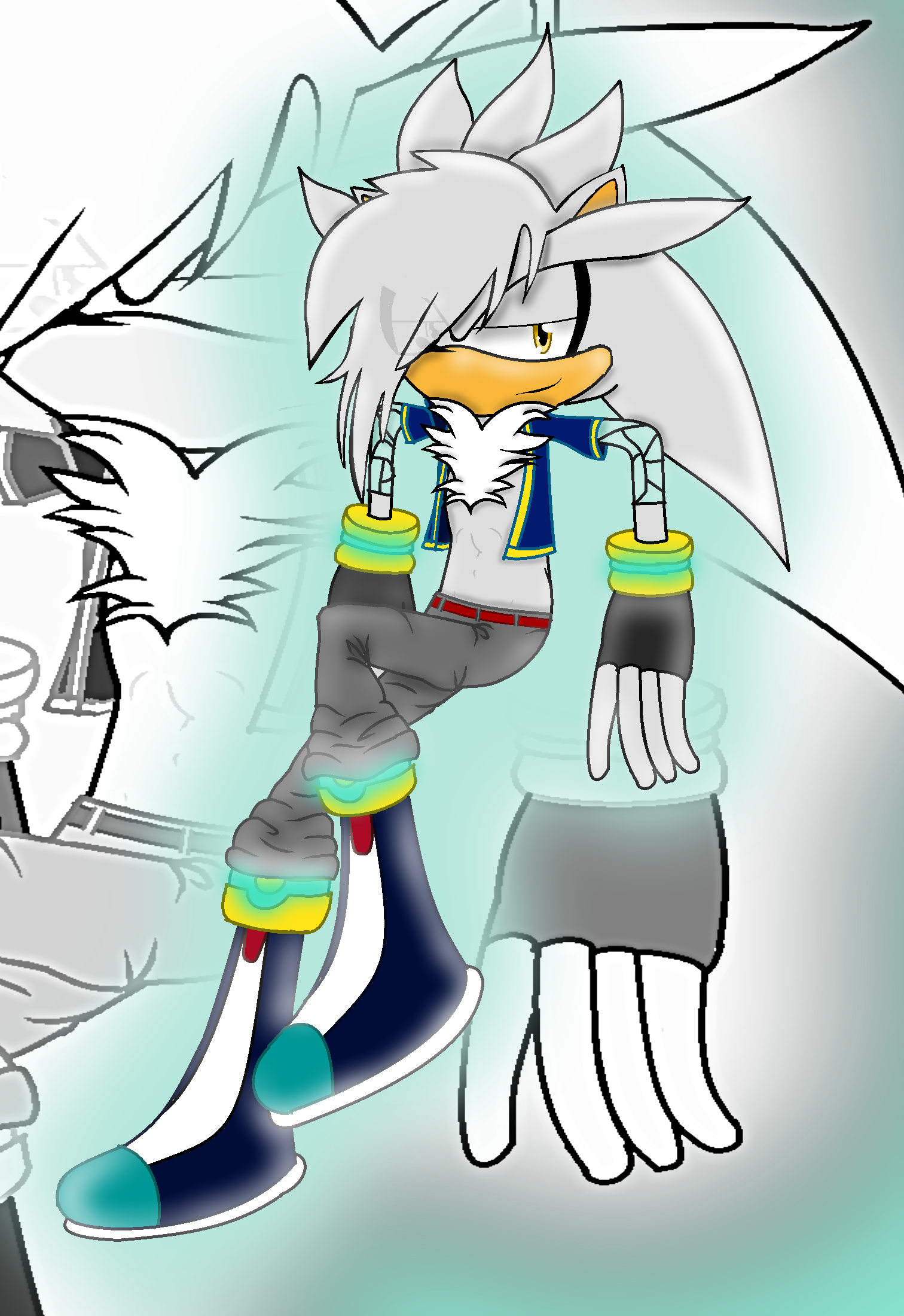 Silver The hedgehog Improvement.