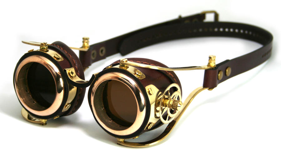 Steampunk Goggles number 2 by AmbassadorMann