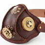 Steampunk leather mask 1