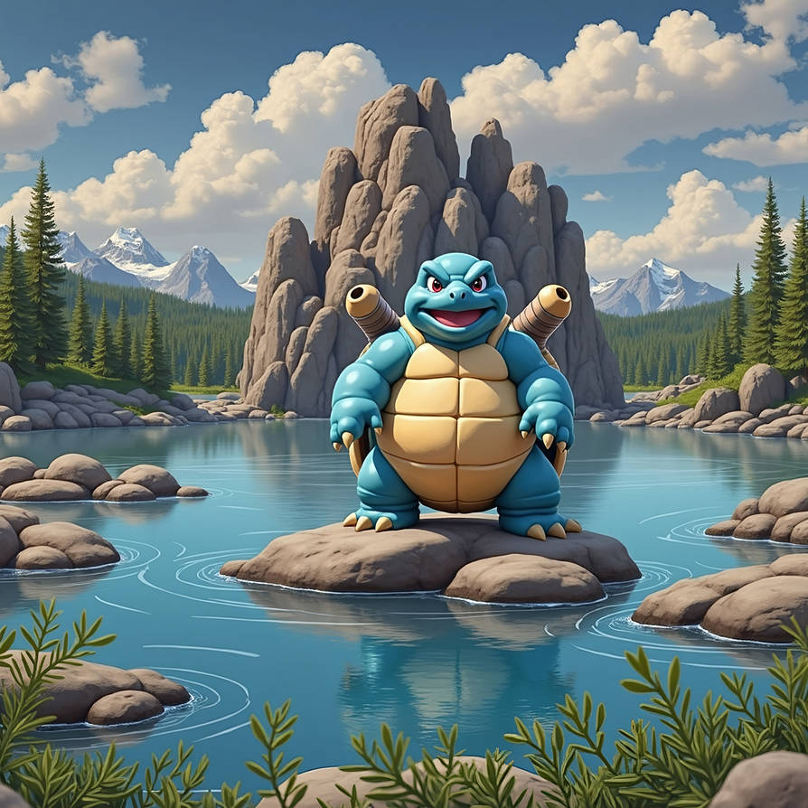 009_Blastoise by Avanid25 on DeviantArt