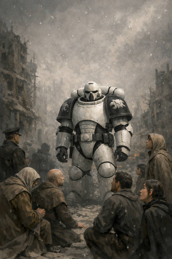 Horus Rising Size 100_005 Horus Rising - Humans looking at Astartes by Avanid25 on DeviantArt