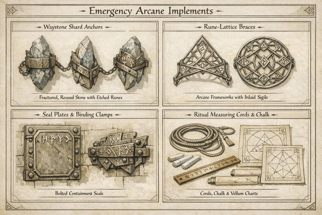 Arcane Tools 003_Lore 10 Emergency Arcane Implements by Avanid25 on DeviantArt