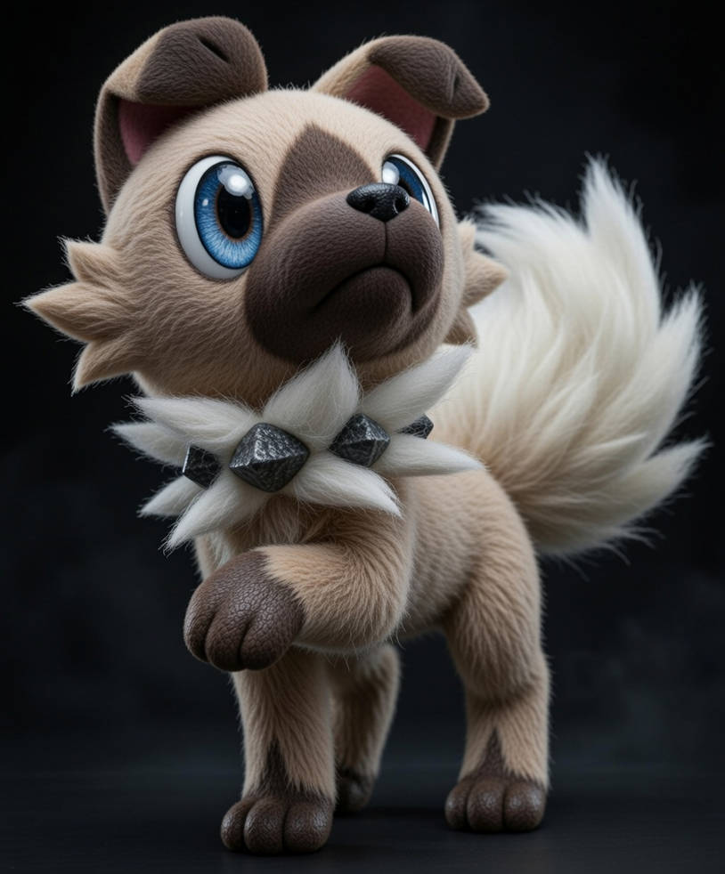 Rock Ruff Modles 744 Rockruff by Avanid25 on DeviantArt