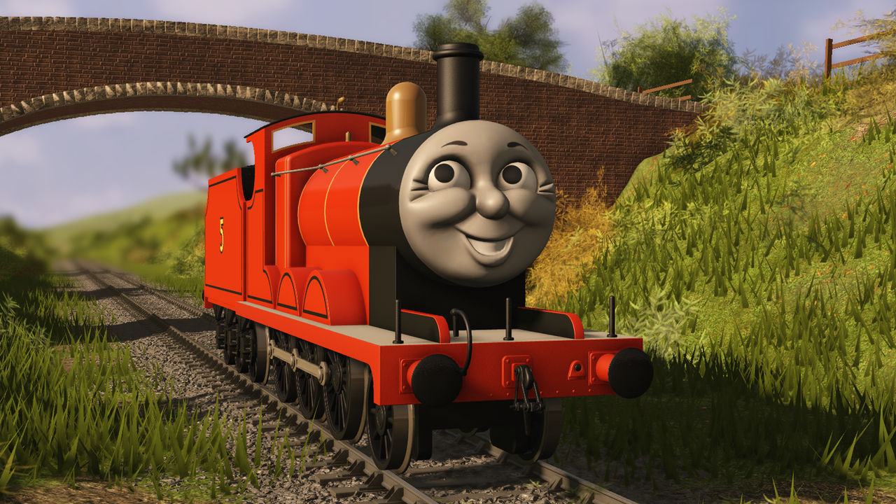 James The Red Engine James The Red Engine By ThunderWasp On DeviantArt