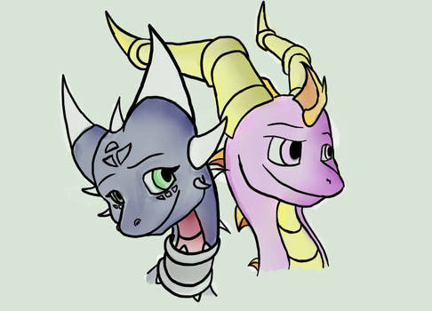 Spyro and Cynder Finished