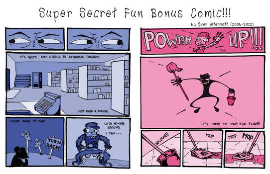 Super Secret Fun Bonus Comic!