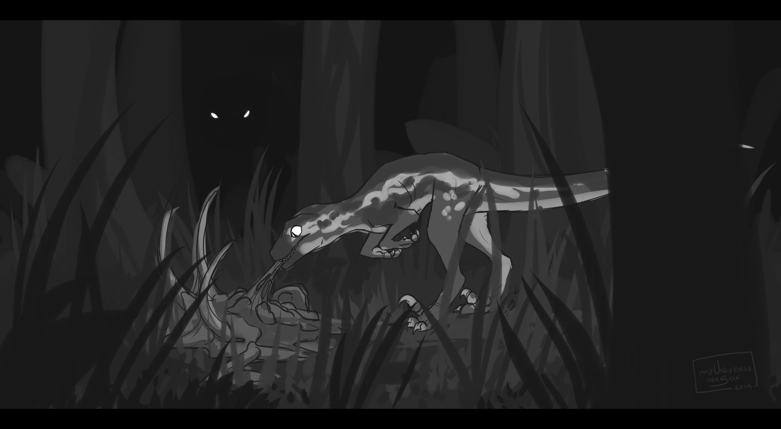 Horror Raptor Deviantart Desperate Raptor by MyUniverseinaBox on DeviantArt
