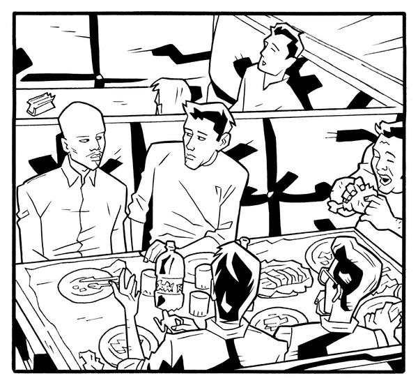 Panel from 'Dealers' 19