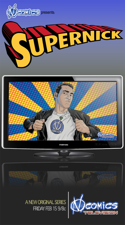 NComics Television - Supernick by The-Real-NComics