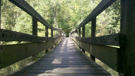 Clifton Gorge Southern Foot Bridge