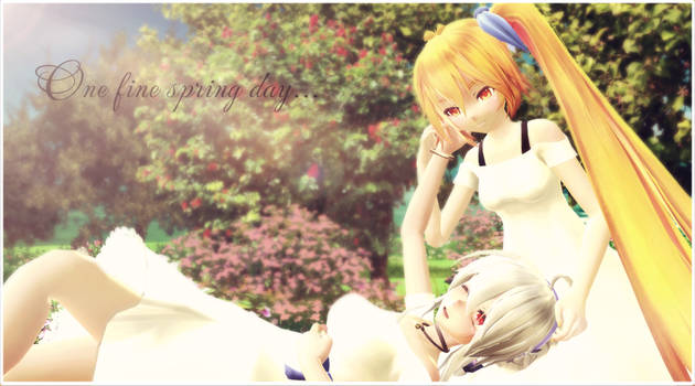 [MMD] One Fine Spring Day - Haku x Neru