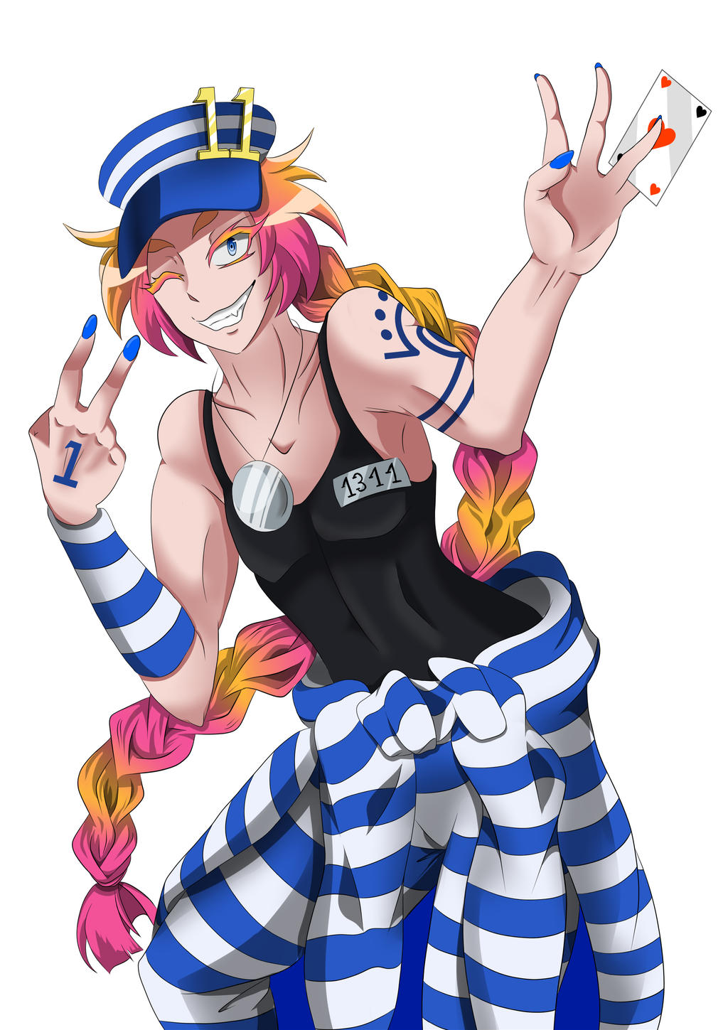 Uno from Nanbaka