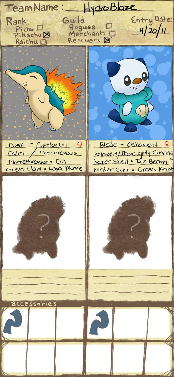 Pmd Rescuers Map PMD Application: Rescuers by MysticDragonFire on DeviantArt