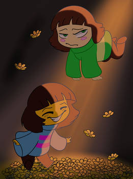 Undertale: Chara and Frisk