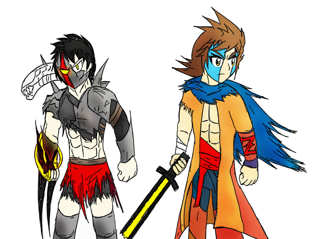 DMB's and Rito's MHA rp costumes- Concept by televideoDMB on DeviantArt