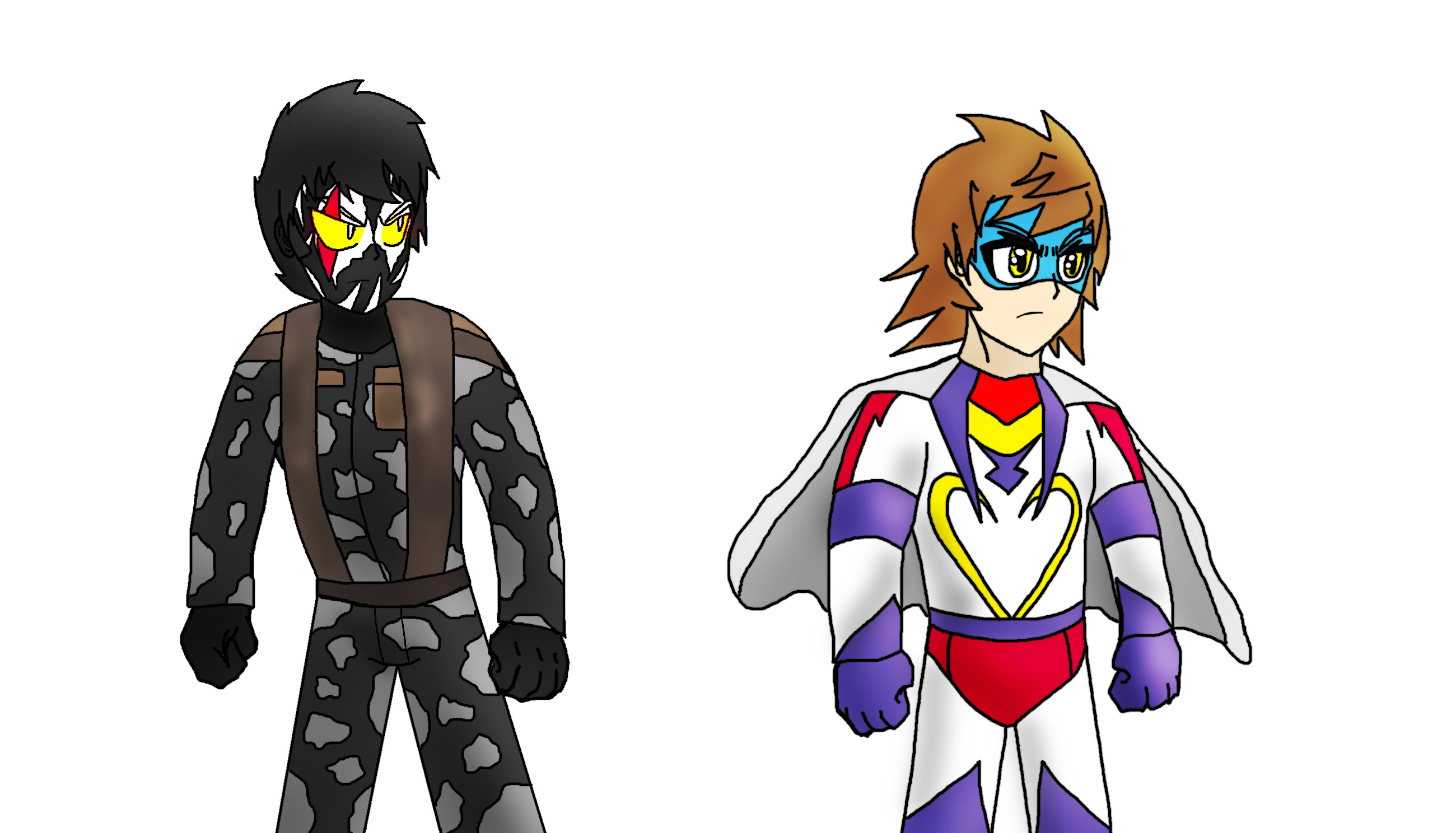 DMB's and Rito's MHA rp costumes by televideoDMB on DeviantArt