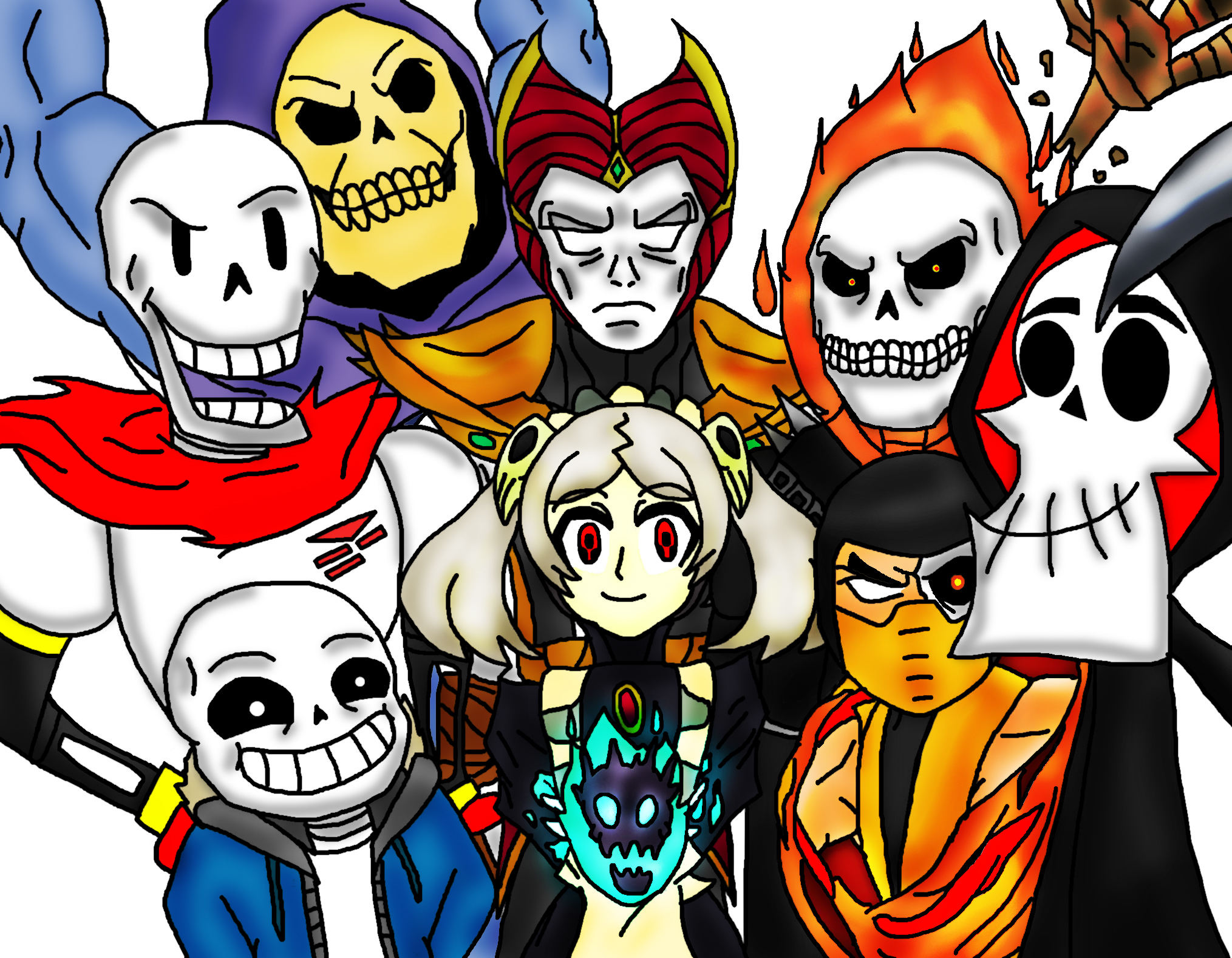 TheNobles — Cross!Sans and Xtale!Papyrus (Secret Skeleton)