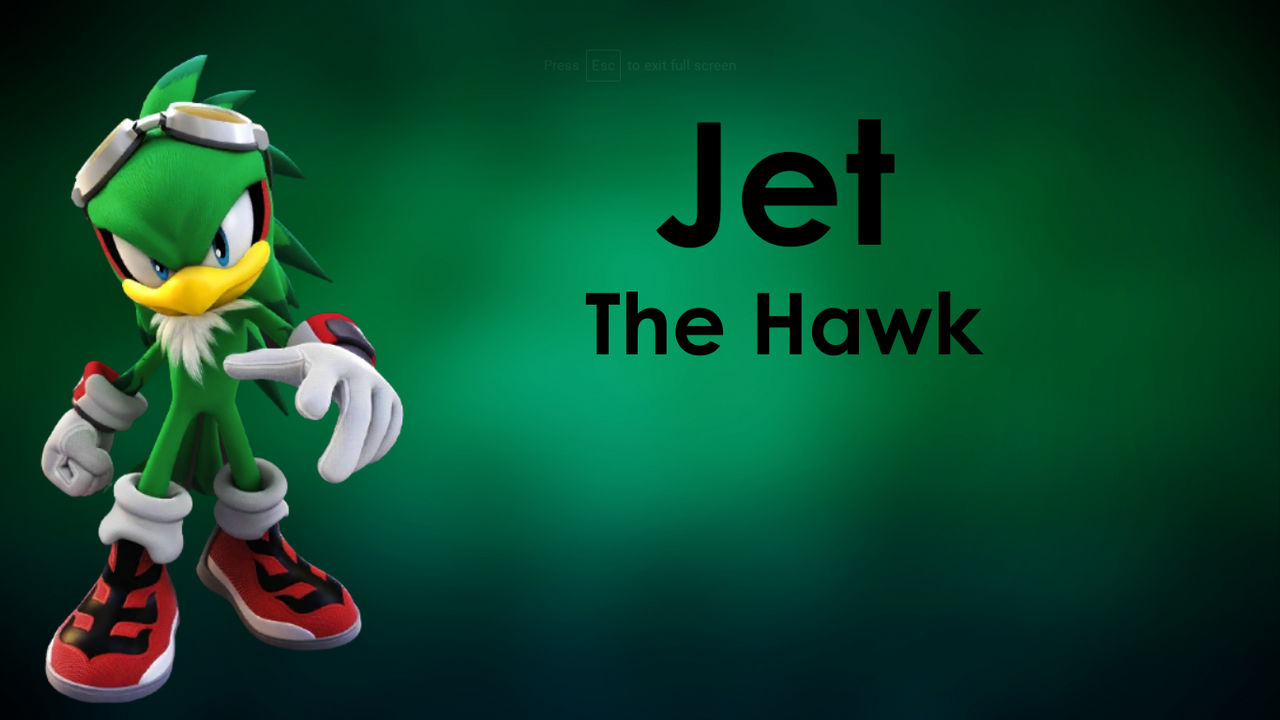 Sonic Characters: Jet #9 by SeraphCutie on DeviantArt