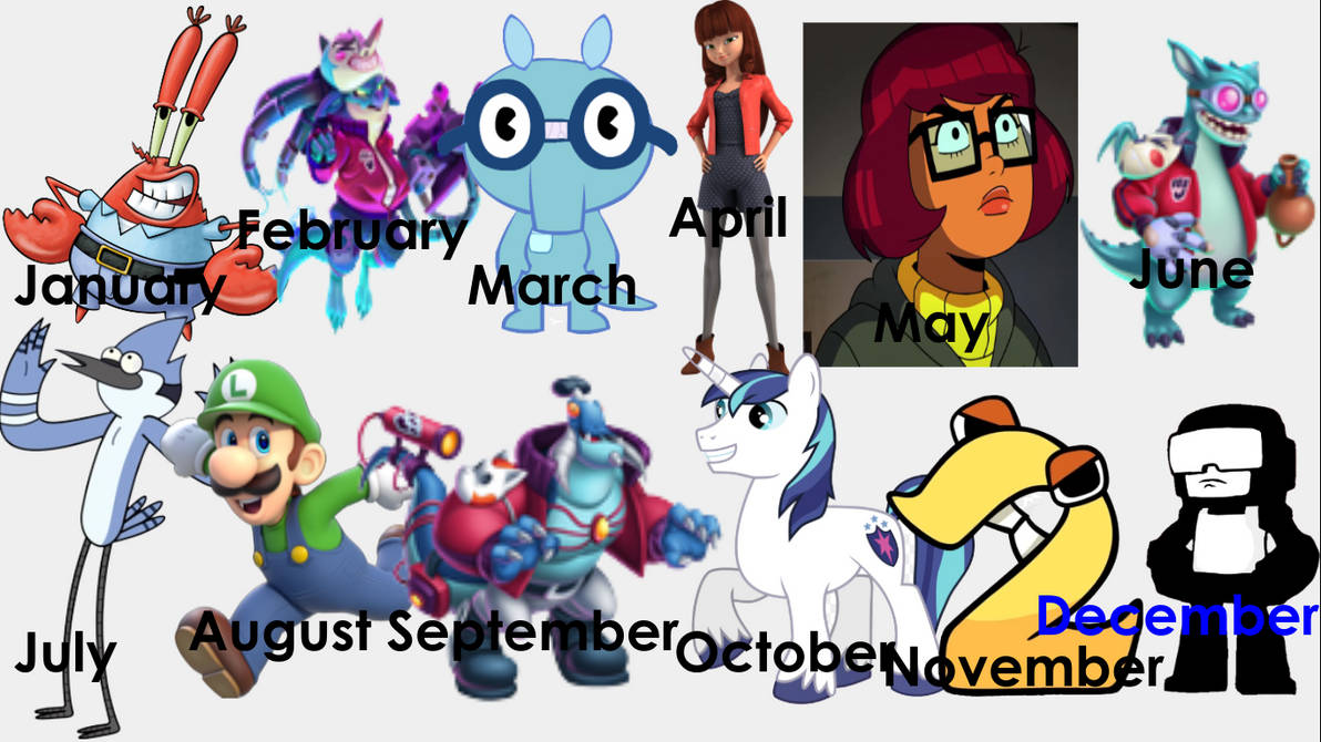 Your Birth Month Is The Character You Spend A Year by SeraphCutie on