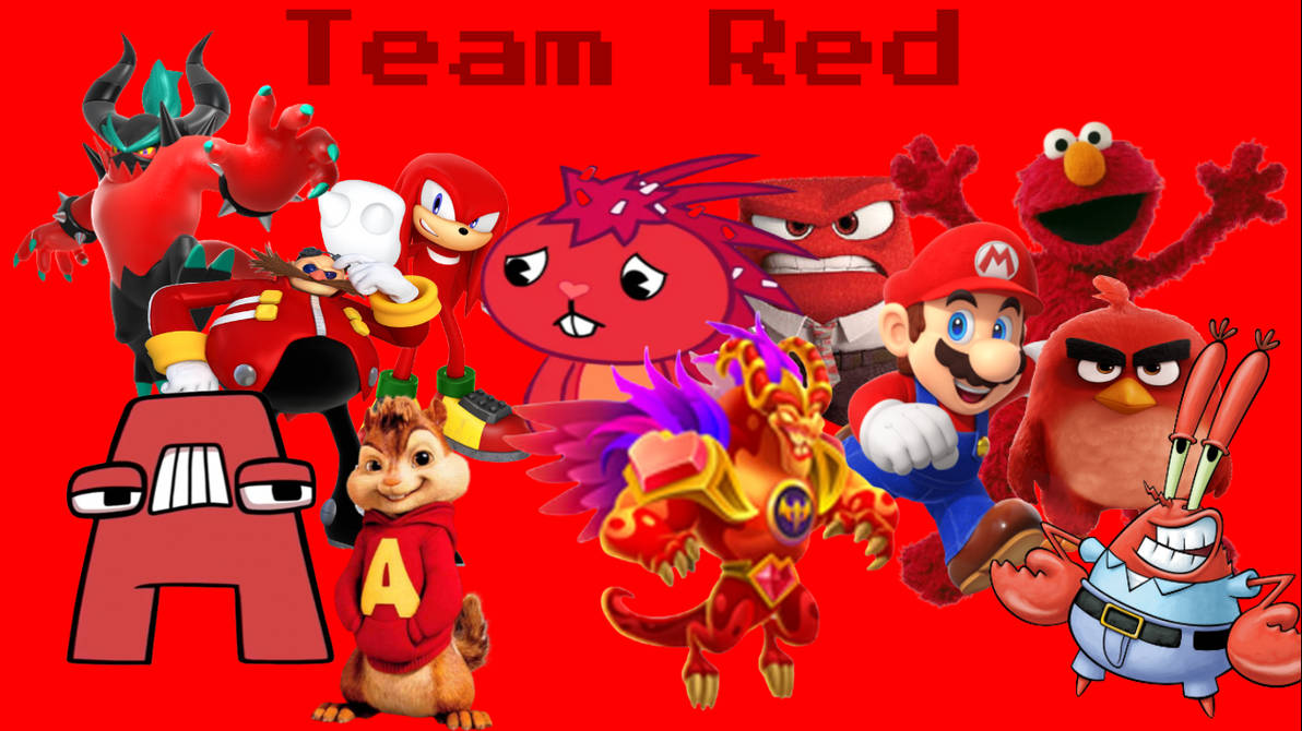 Team Red by SeraphCutie on DeviantArt