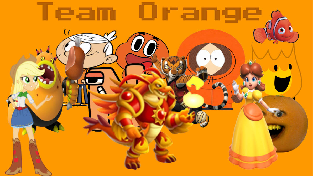 Team Orange by SeraphCutie on DeviantArt