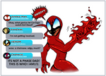 Superhero Social Media - Carnage! by TheAquabot