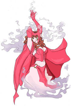 scarlet witch - Feiticeira esc