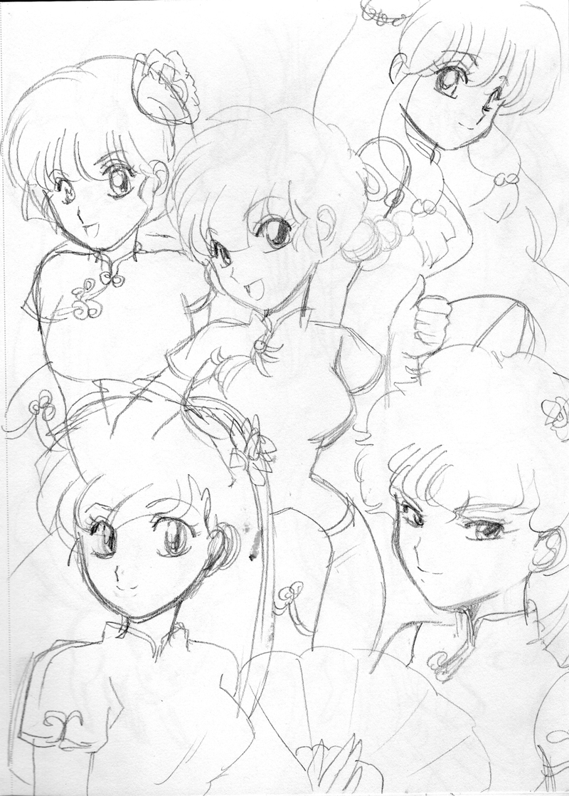 ranma and the girls