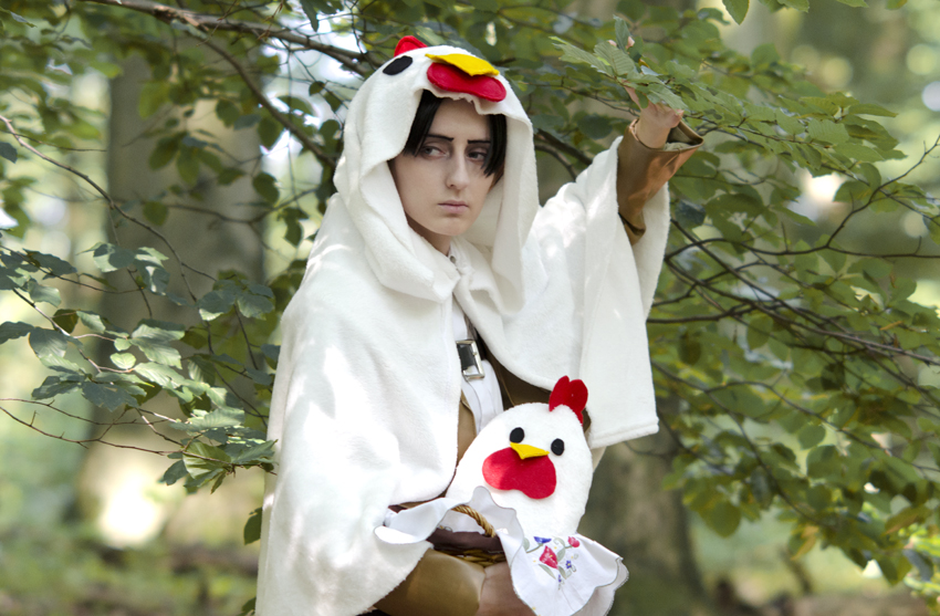 Shingeki no Kyojin: Lawson Chicken Levi 4