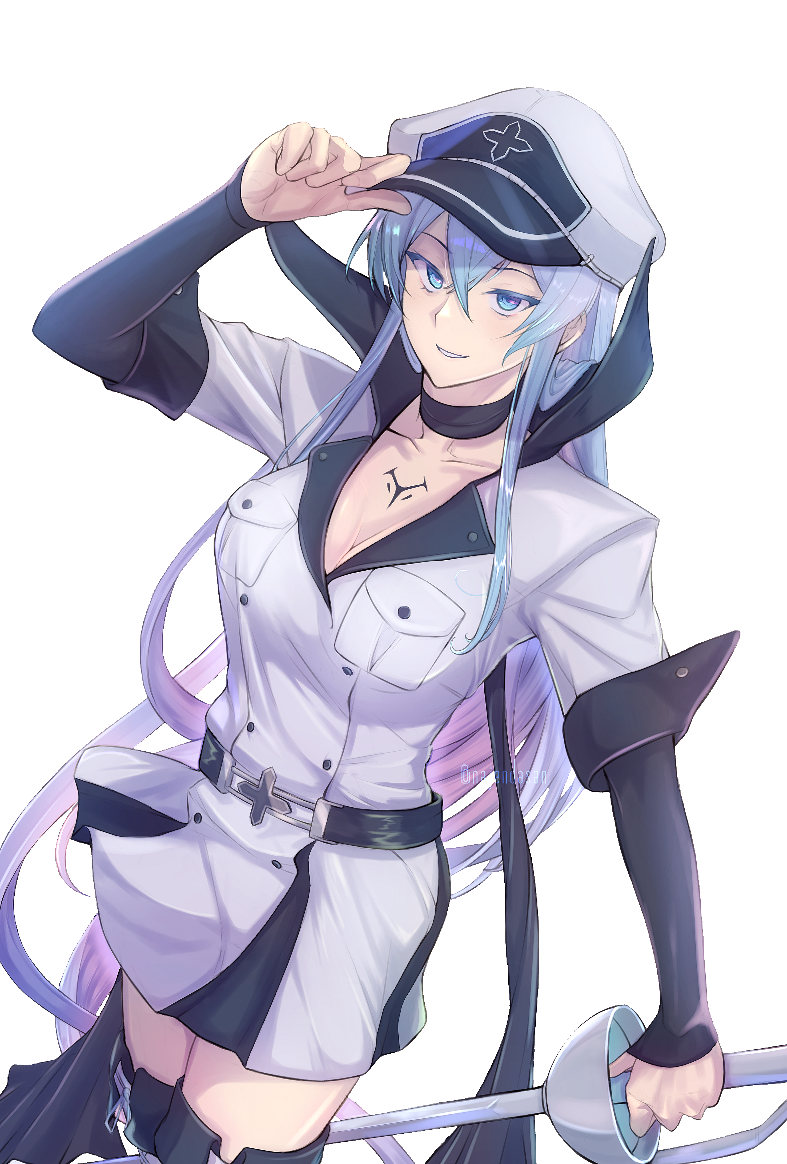 Esdeath from akame ga kill~ : r/AiAnimeArt