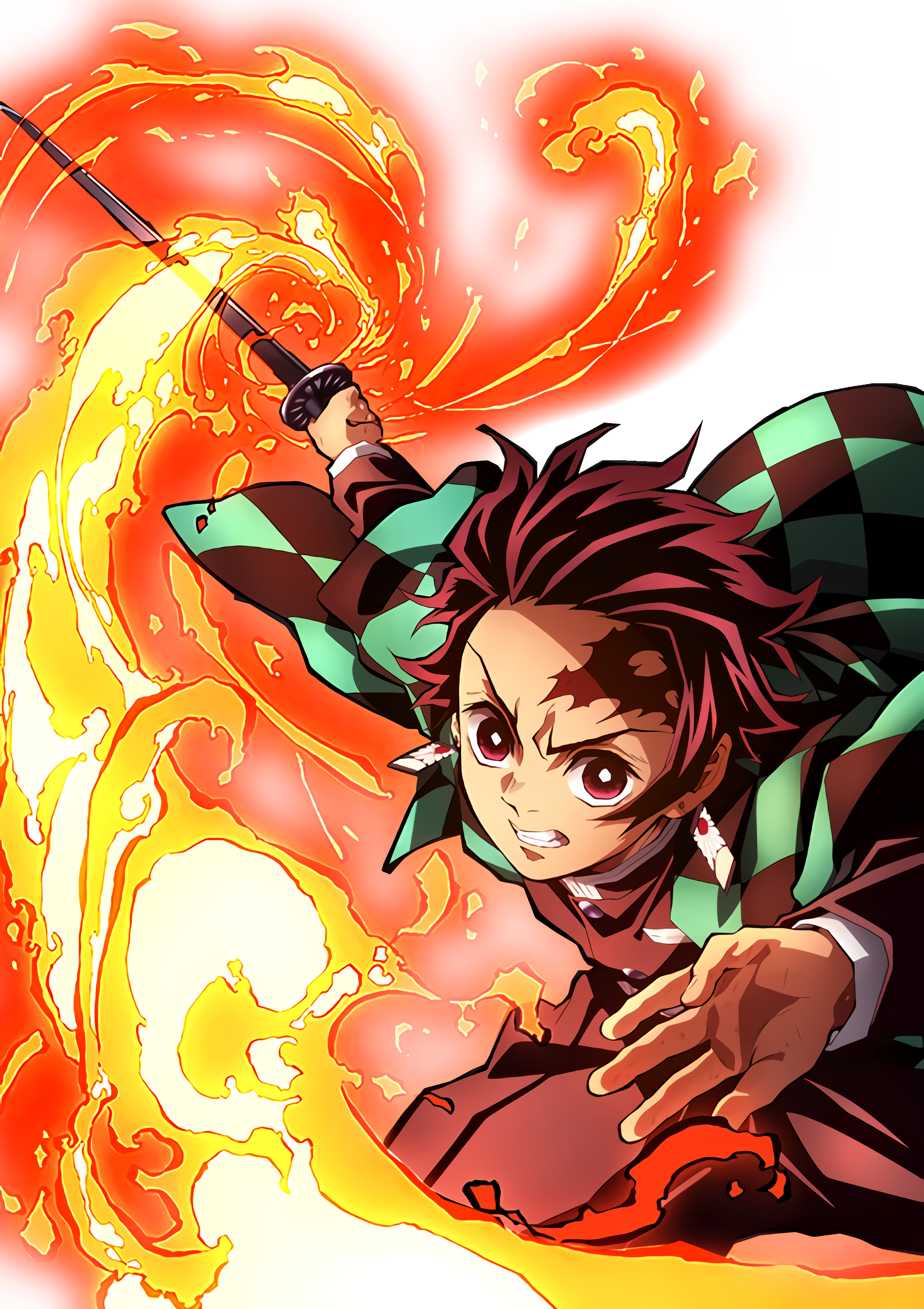 Kimetsu no Yaiba: Tanjirou render by Tsukishima1997 on DeviantArt