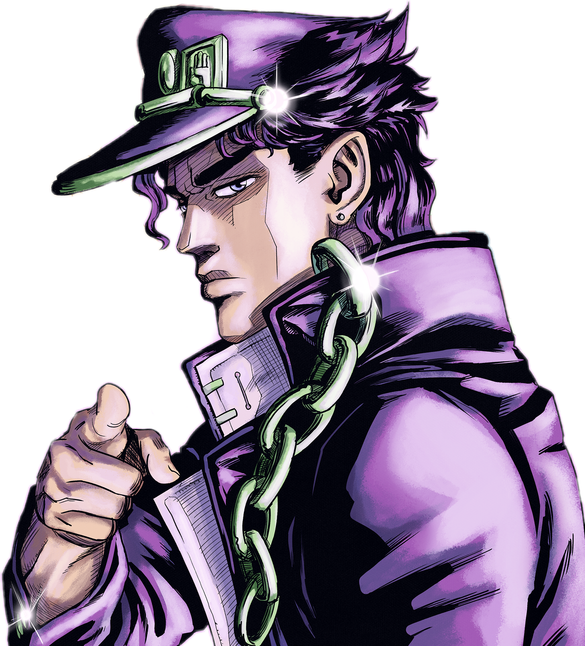 THE ART OF VIDEO GAMES on X: Illustration  JoJo's Bizarre Adventure - Jotaro  Kujo Artist: 10pxxd10086  / X