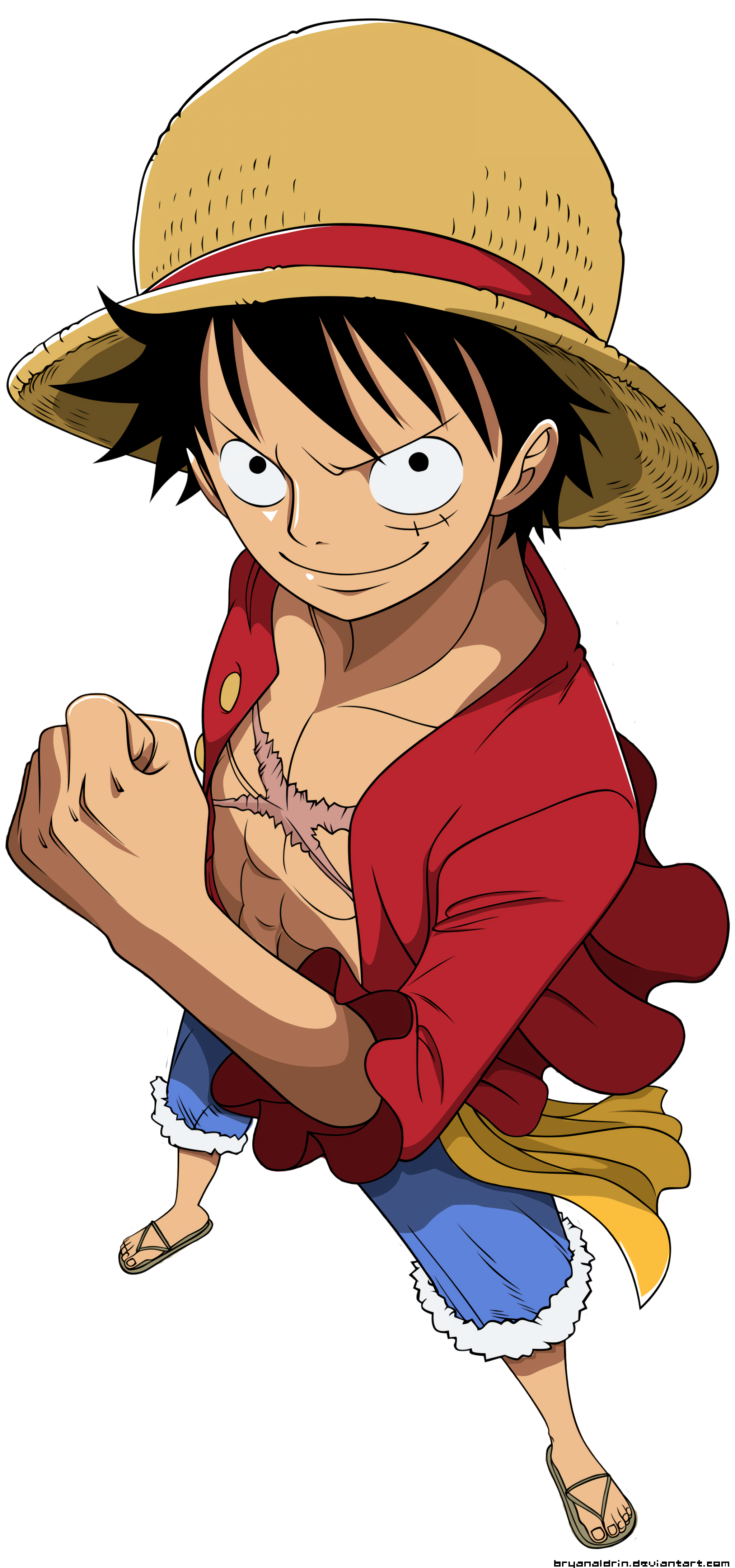 Luffy ( One Piece) by RayLuisHDX2 on DeviantArt