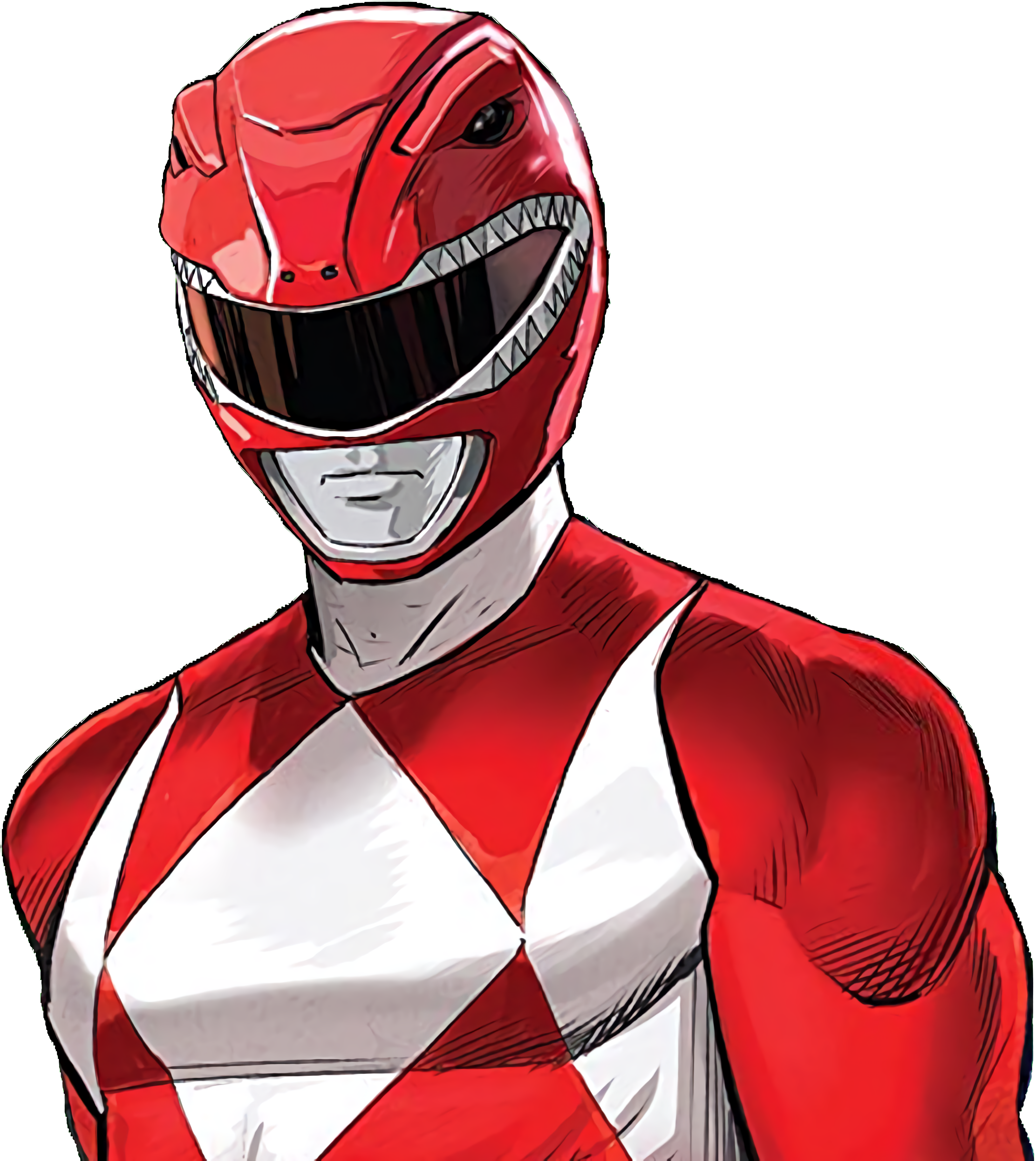 Jason Power Ranger With Shield Red Ranger Jason ( Power Rangers) V2 by RayLuisHDX2 on DeviantArt