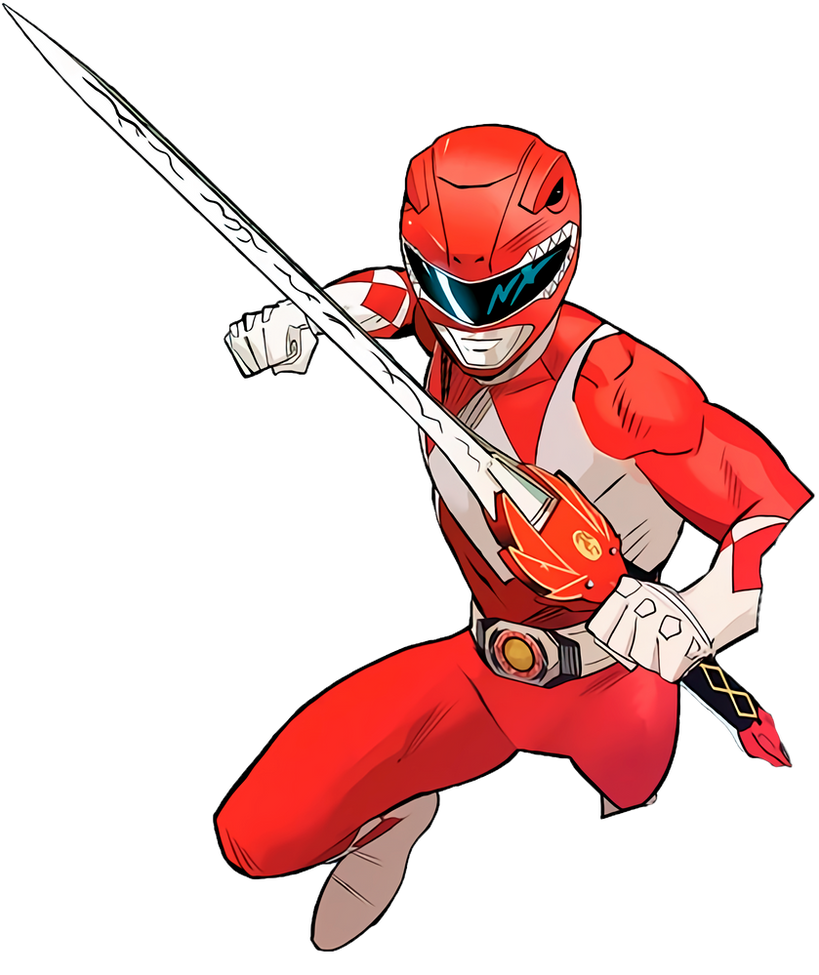 Red Ranger Jason ( Power Rangers)Render V3 by RayLuisHDX2 on DeviantArt