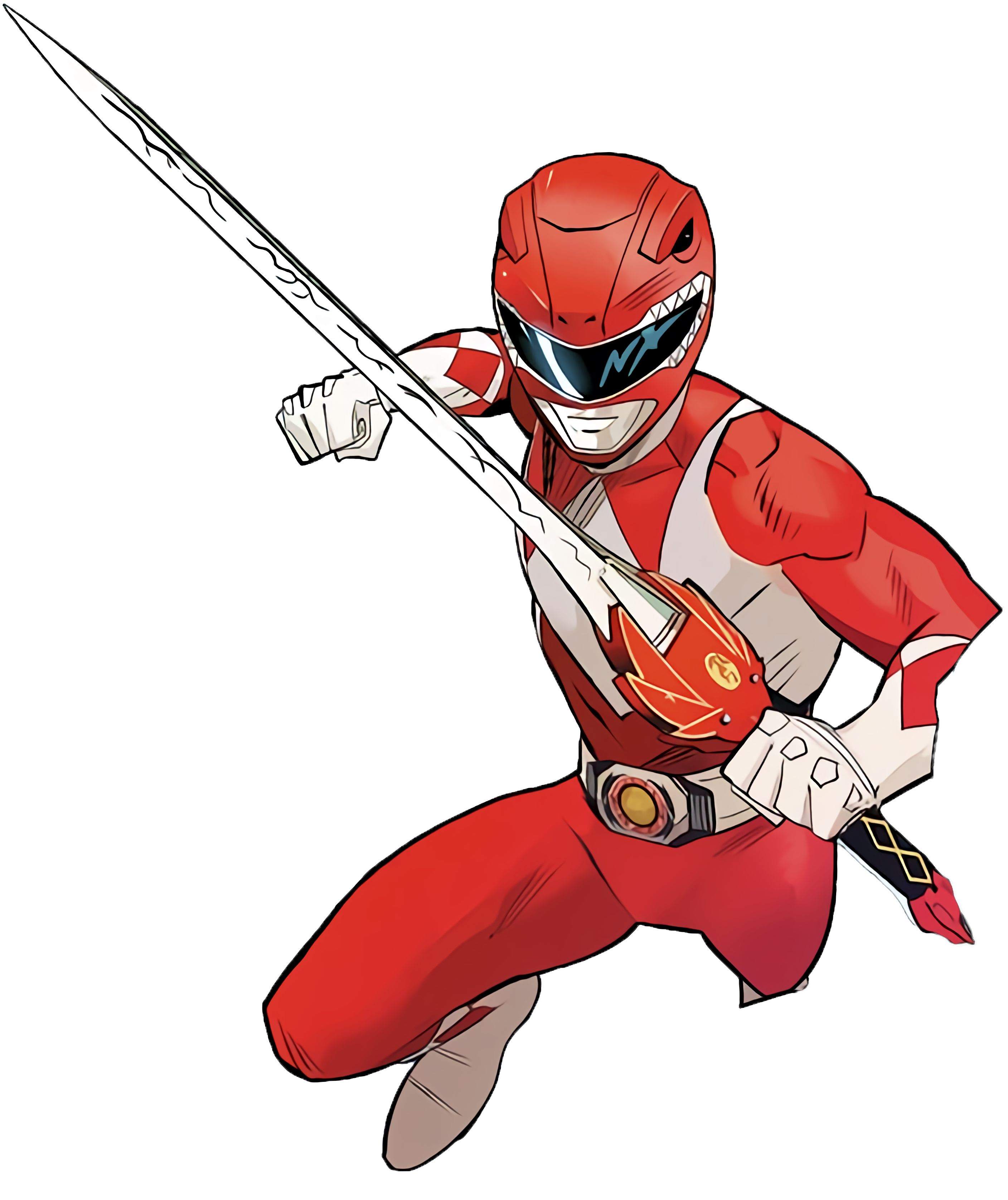 Red Ranger Jason ( Power Rangers)Render V3 by RayLuisHDX2 on DeviantArt