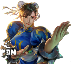 Chun-Li ( Street Fighter) Render V3