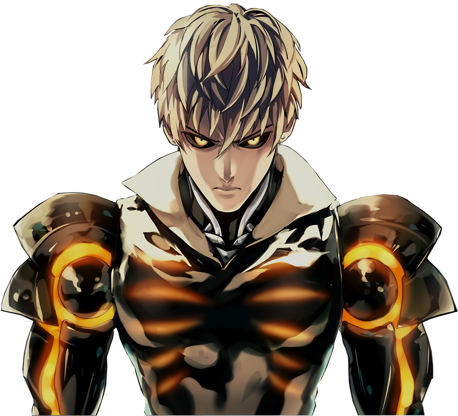 Genos ( One Punch Man) Render by RayLuisHDX2 on DeviantArt