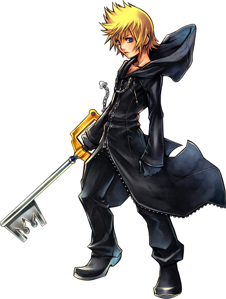 Roxas ( Kingdom Hearts) Render by RayLuisHDX2 on DeviantArt