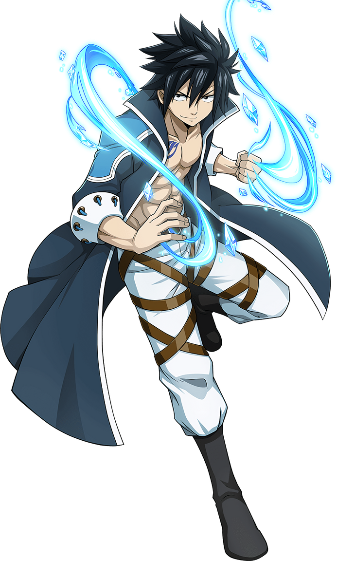 Gray Fullbuster ( Fairy Tail) Render by RayLuisHDX2 on DeviantArt