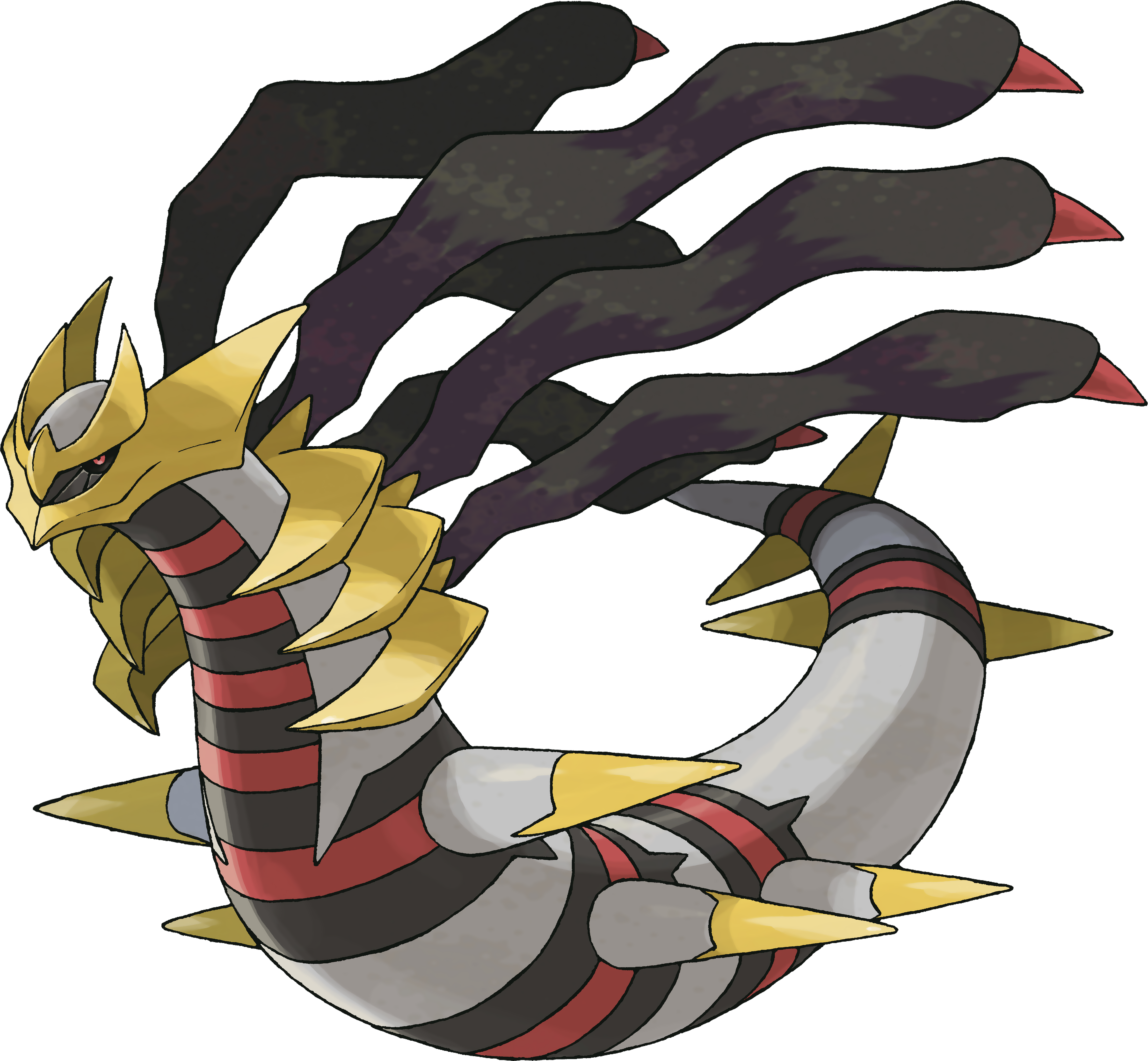 Download Shiny Giratina Pokédex - Giratina Pokemon - Full Size PNG