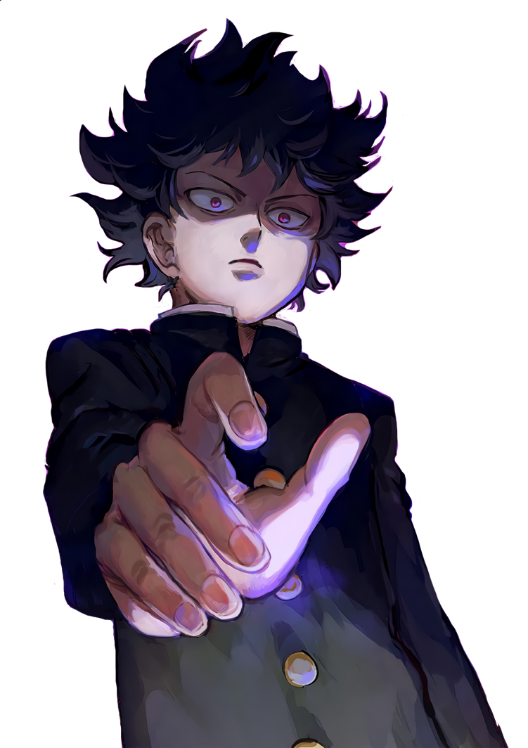 Mob/ Shigeo Kageyama ( Mob Psycho 100) Render by RayLuisHDX2 on DeviantArt