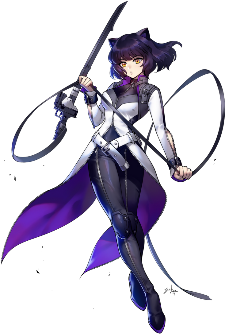 Blake Belladona ( RWBY ) Render V3 by RayLuisHDX2 on DeviantArt