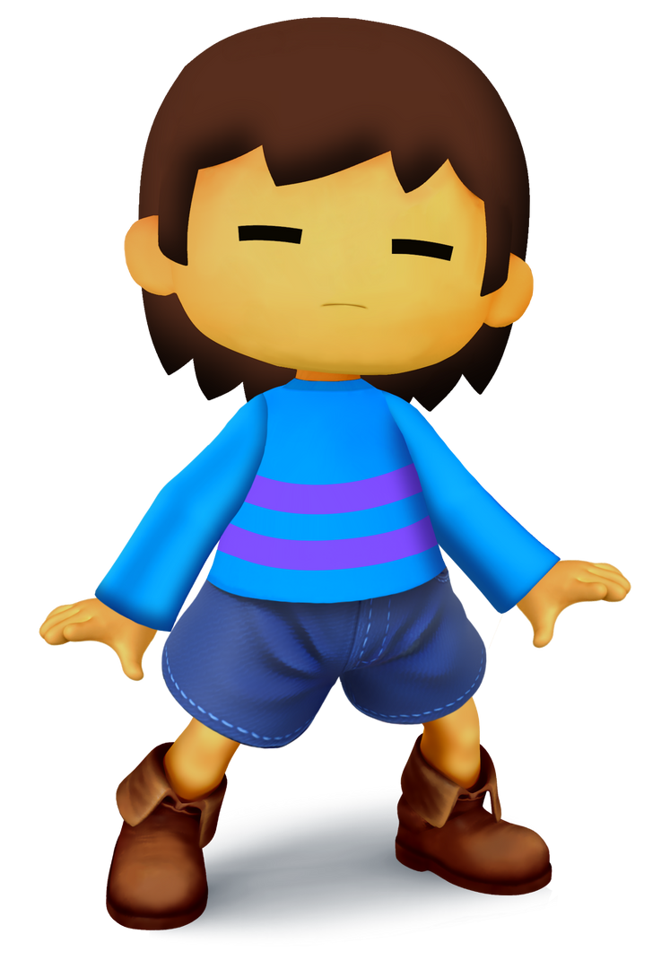 Frisk ( Undertale ) Render by RayLuisHDX2 on DeviantArt