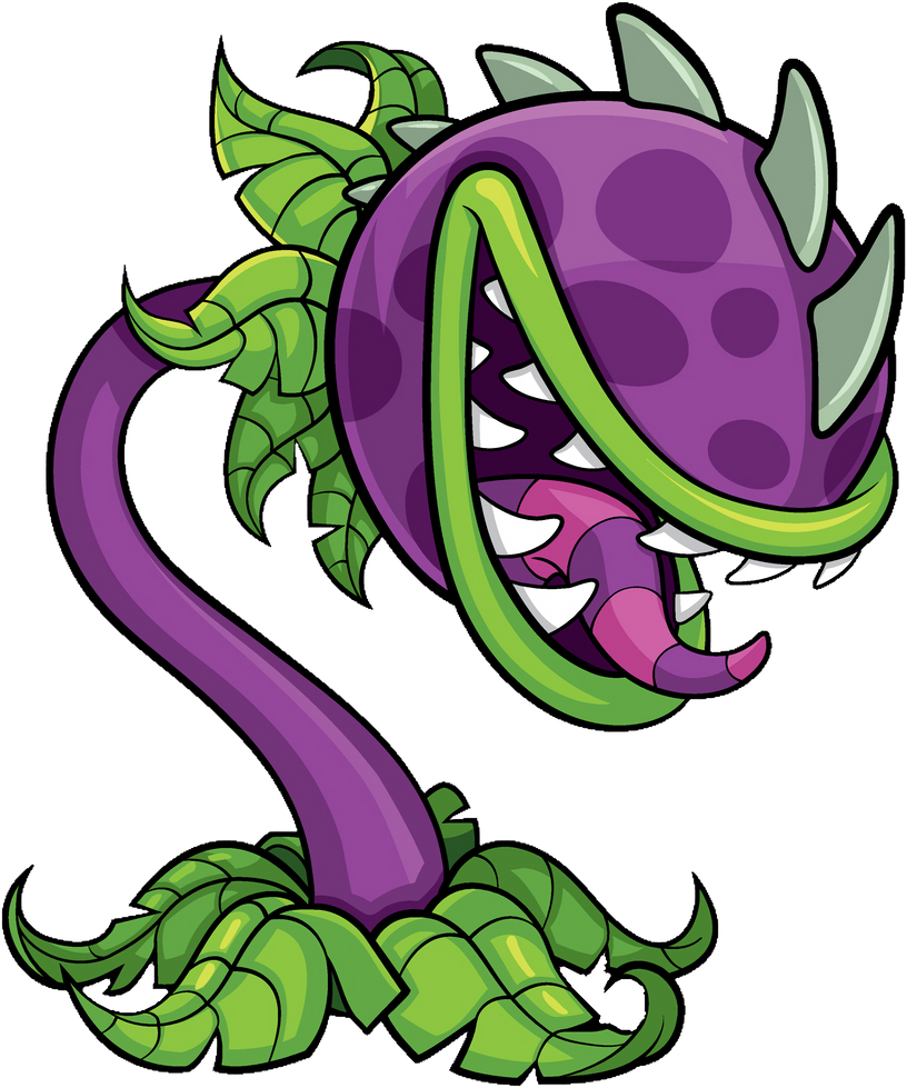 Chomper ( Plants VS Zombies) Render V3 by RayLuisHDX2 on DeviantArt