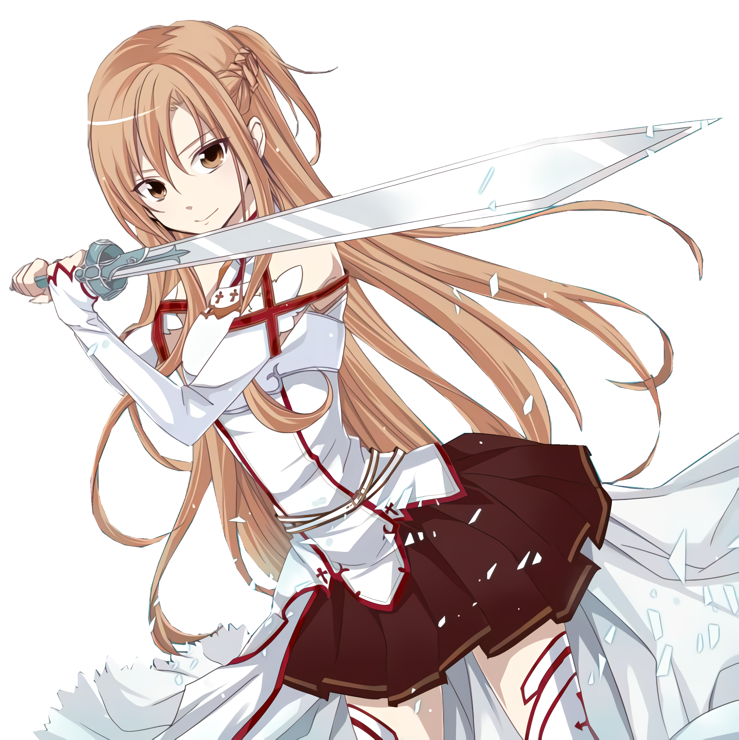 Yuuki Asuna - Sword Art Online Free 3D Model by ilham45