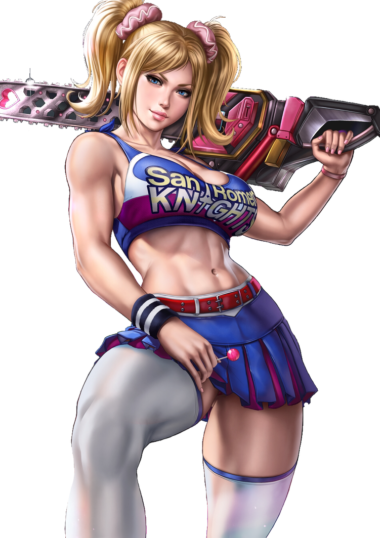 juliet starling (lollipop chainsaw) drawn by gohpot