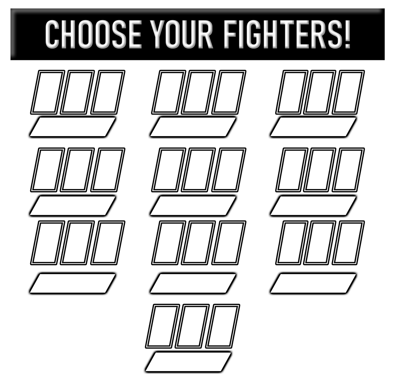 Choose Your Fighters! I Template by RayLuisHDX2 on DeviantArt