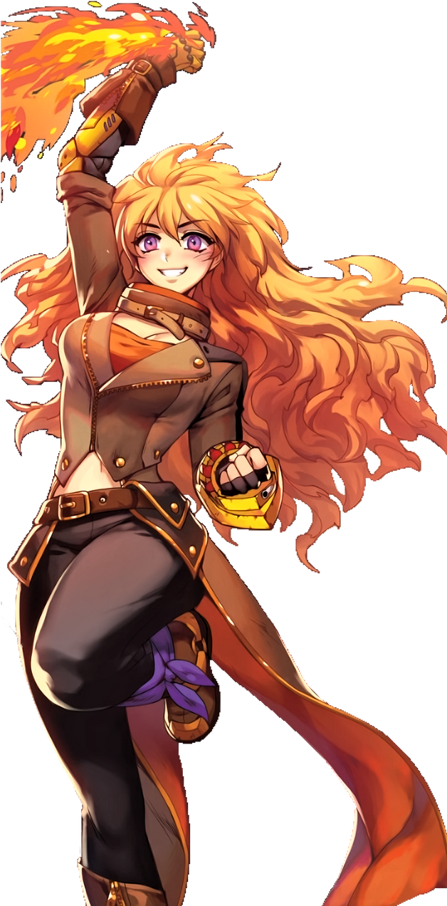 Yang Xiao Long ( RWBY) Render 10 by RayLuisHDX2 on DeviantArt